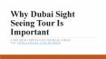 Dubai City Tour PowerPoint PPT Presentation