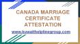 Canada marriage certificate attestation PowerPoint PPT Presentation