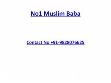 Love Marriage Specialist