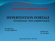hypertention portale non cirrhotique