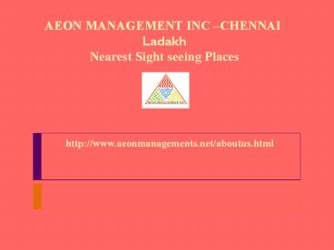 Aeon Management Inc Chennai 03