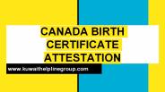 Canada Birth Certificate Attestation