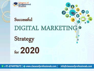 Best Digital Marketing Strategy for 2020