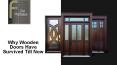 Why wooden doors have survived till now PowerPoint PPT Presentation