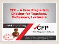 Free online plagiarism checker for teachers PowerPoint PPT Presentation