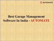 Best Car Garage Management Software India - Automate