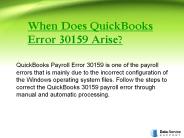 Pro Tips to Resolve QuickBooks Error Code 30159