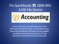 Resolve Download QuickBooks File Doctor (1) PowerPoint PPT Presentation