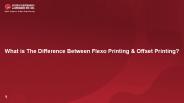 What is The Difference Between Flexo Printing & Offset Printing?