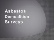 Asbestos Demolition Surveys