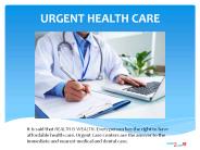 Urgent Health Care Center