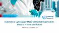 Automotive Lightweight Material Market Research Report 2019-2025 PowerPoint PPT Presentation