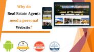 Why do real estate agents need a personal website?