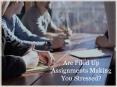 Minimize Academic Stress From Experts PowerPoint PPT Presentation