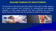 Ayurveda Treatment For Spine Problems