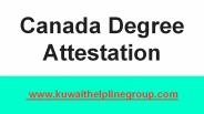 Canada Degree Attestation