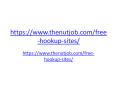 Free Hookup Sites That Work And Are 100% Completely Free (1) PowerPoint PPT Presentation