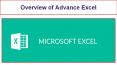 Overview of Advance Excel PowerPoint PPT Presentation