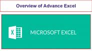 Overview of Advance Excel