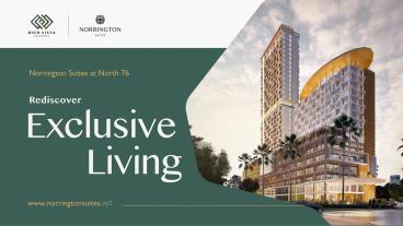 PK for Customer_Norrington Suites