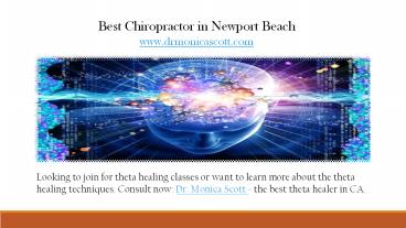 Best chiropractor in newport beach