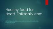 Healthy food for Heart