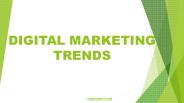 Digital Marketing Trends 2019