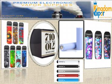 Have Kingdom Vapor Handle Your Wholesale Vaping Supply Needs
