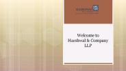 Professional Accounting Services Providing Firm USA - HCLLP