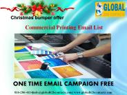 Commercial Printing Email List