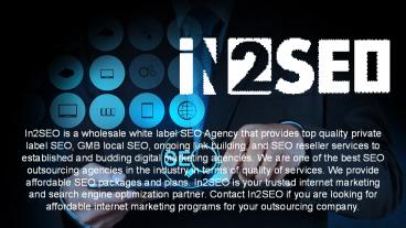 White Label SEO Services - In2SEO
