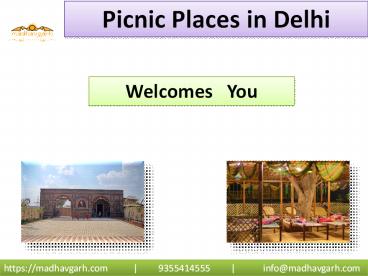 Picnic Places in Delhi