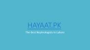 The Best Nephrologists In Lahore