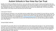 autism school