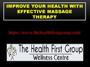 Mississauga Massage Therapy