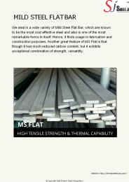 MILD STEEL FLAT BAR