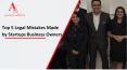 Top 5 Legal Mistakes made by Startups Business Owners PowerPoint PPT Presentation