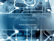 Lightweight Indoor and Outdoor PowerChairs