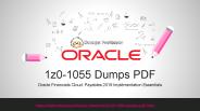 Oracle 1z0-1055 Dumps PDF 100% Brilliant Results 100% Passing Assurance| DumpsProfessor