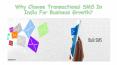 Why Choose Transactional SMS In India For Business Growth PowerPoint PPT Presentation