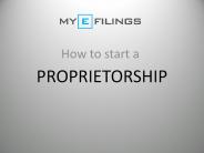 How to start a Sole Proprietorship firm