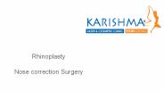 Rhinoplasty – Nose correction Surgery