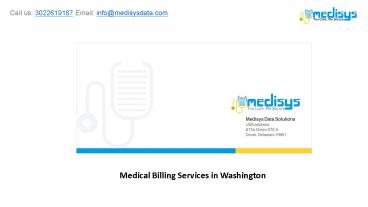 Medical Billing Services In Washington