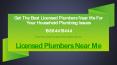 Licensed Plumbers Near Me | Household Plumbing PowerPoint PPT Presentation