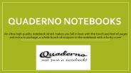 QUADERNO NOTEBOOKS
