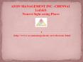 Aeon Management Inc Chennai 22 PowerPoint PPT Presentation