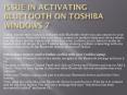 Toshiba service center PowerPoint PPT Presentation