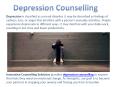 Depression Counselling PowerPoint PPT Presentation