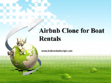 Develop a Website with Mobile Apps Like Airbnb for Boat Rentals
