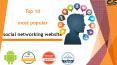 Top 10 most popular social networking website PowerPoint PPT Presentation